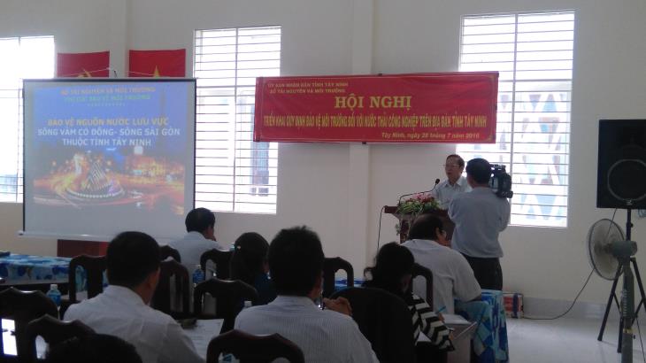 Hội nghị triển khai quy định bảo vệ môi trường đối với nước thải công nghiệp trên địa bàn tỉnh Tây Ninh